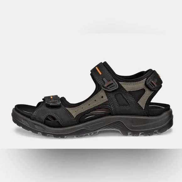 Ecco | Shoes | Ecco Mens Comfort Shoes Black Yucatan Double  display picture 3